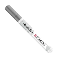 Μαρκαδορος ακουαρελας Ecoline brush pen | διαλεξτε αποχρωση – Gold Grey Light