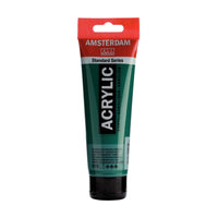 Ακρυλικα χρωματα Amsterdam Standart Series 120 ml | διαλεξτε αποχρωση – Permanent Green Deep