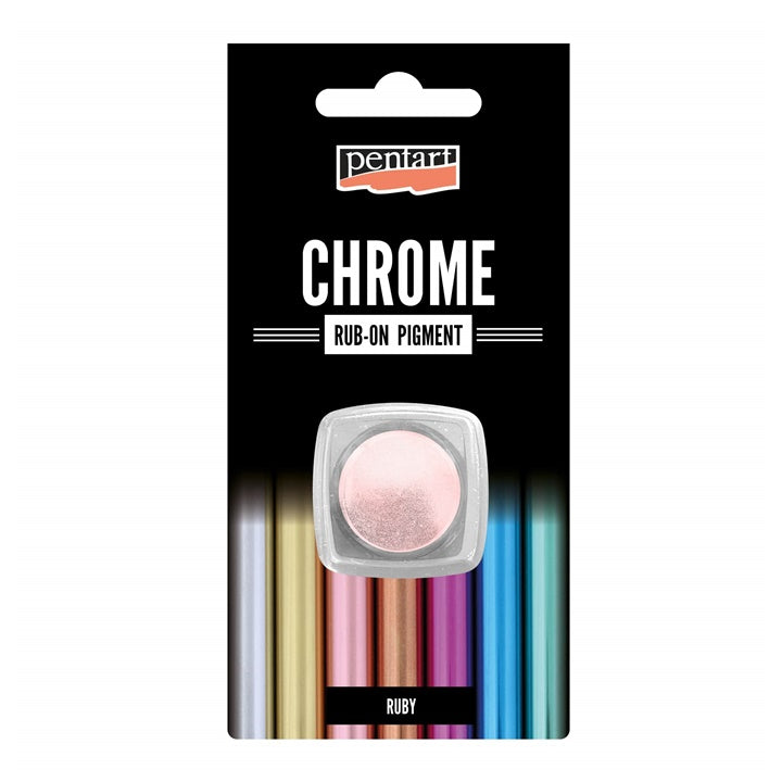 Rub-on hrom σκόνη Pentart 0.5 g | επιλέξτε χρώμα