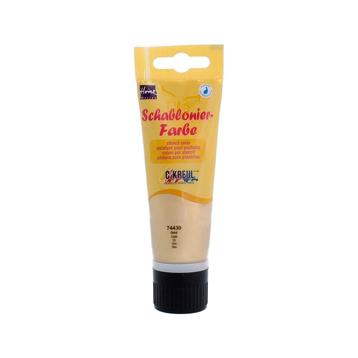 Kreul Stencil Paint 75 ml – Χρυσαφένιο