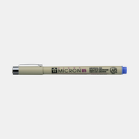 Sakura Pigma Micron 05 fineliner 0,45 mm – σετ 6 χρωμάτων – Μπλε