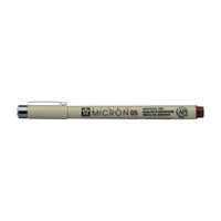 Sakura Pigma Micron 05 fineliner 0,45 mm – σετ 6 χρωμάτων – Βουργουνδί