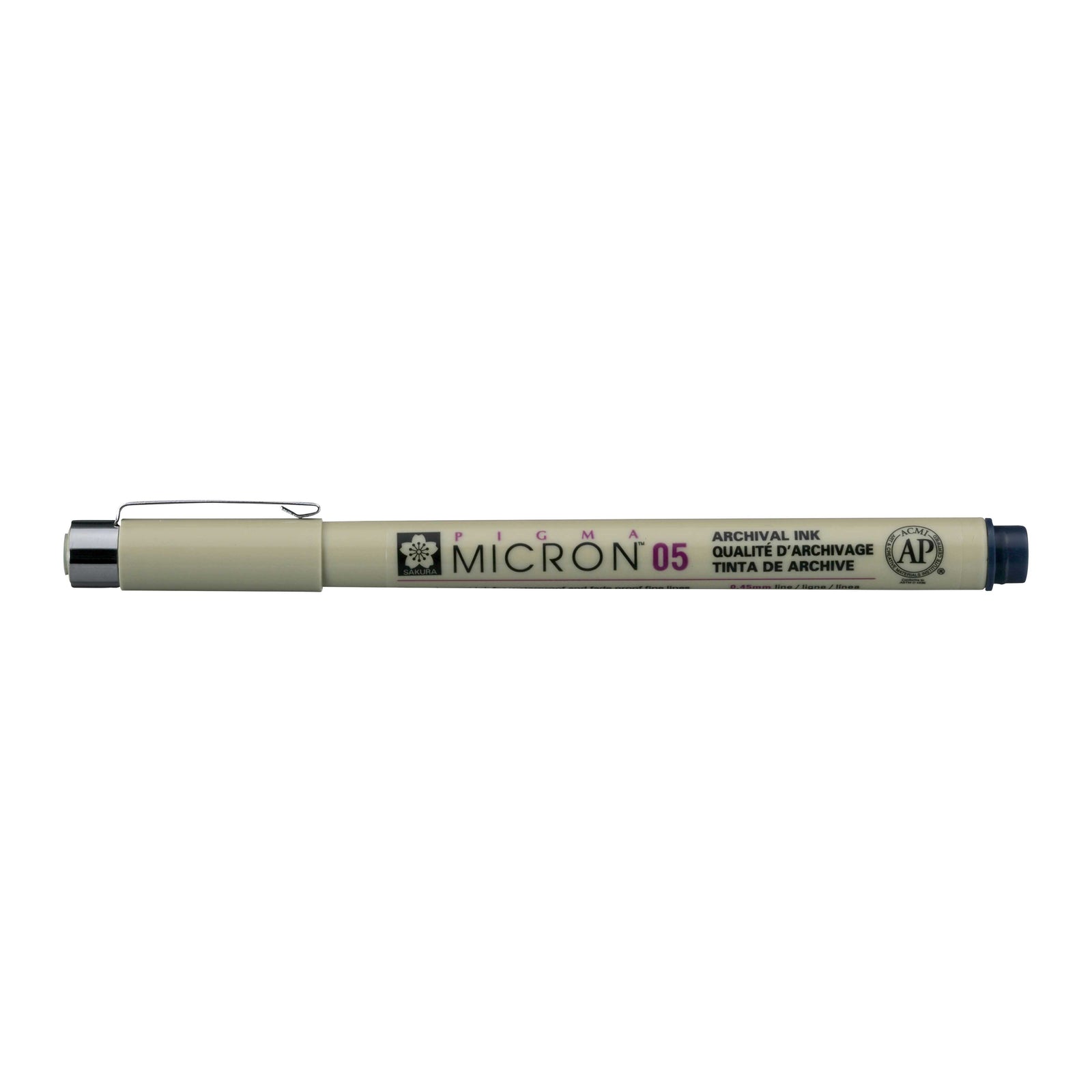 Sakura Pigma Micron 05 fineliner 0,45 mm – σετ 6 χρωμάτων – Μωβ