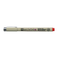 Sakura Pigma Micron 05 fineliner 0,45 mm – σετ 6 χρωμάτων – Κόκκινο