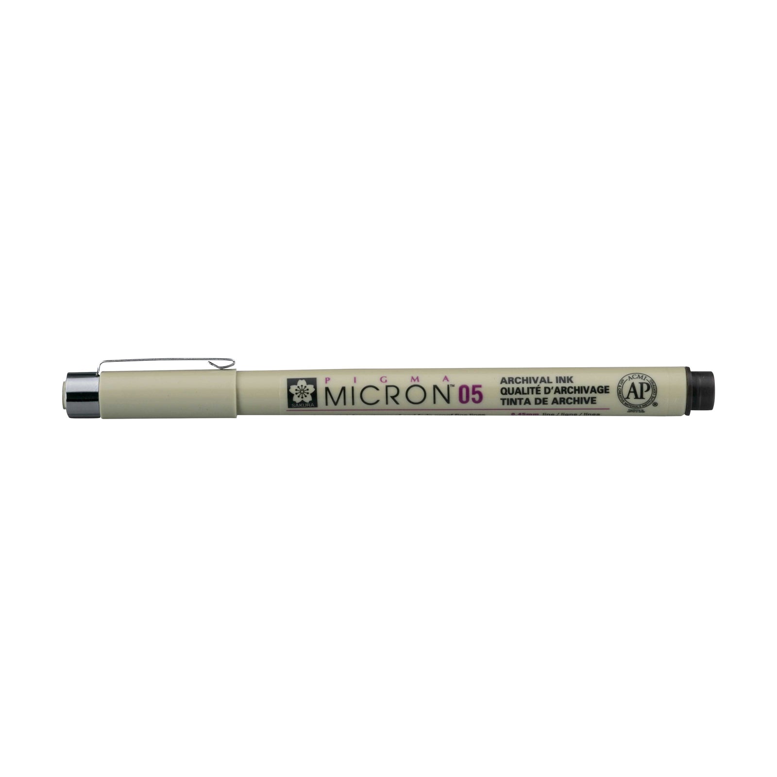 Sakura Pigma Micron 05 fineliner 0,45 mm – σετ 6 χρωμάτων – Σέπια
