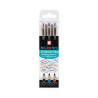 SAKURA Pigma Micron PN fineliner σετ 3 τεμ - Black, Blue, Red