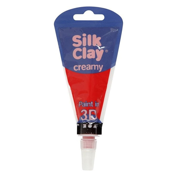 Silk Clay 3D αυτο σκληρυντική κρέμα – red