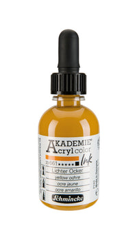 Ακρυλικό μελάνι Schmincke AKADEMIE 50 ml – 661 Ωχρά Κίτρινο