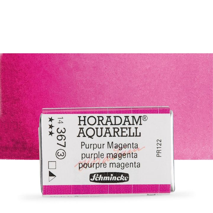 Κύβος ακουαρέλας Schmincke Horadam – 367 Purple Magenta