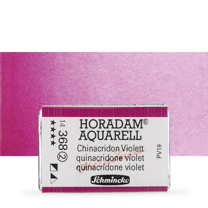 Κύβος ακουαρέλας Schmincke Horadam – 368 Quinacridone Violet