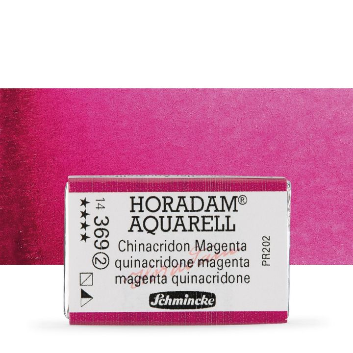 Κύβος ακουαρέλας Schmincke Horadam – 369 Quinacridone Magenta
