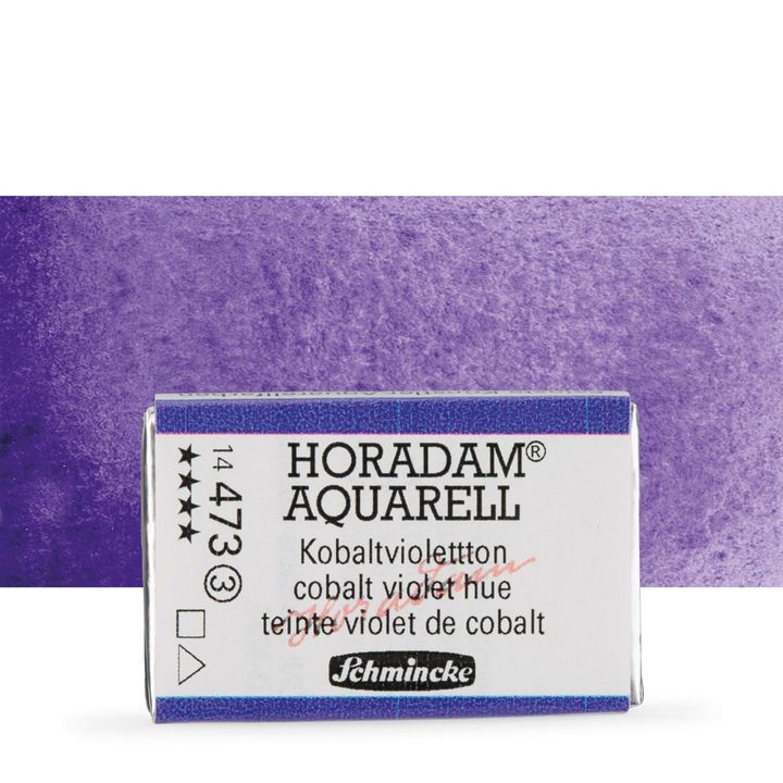 Κύβος ακουαρέλας Schmincke Horadam – 473 Cobalt Violet Hue