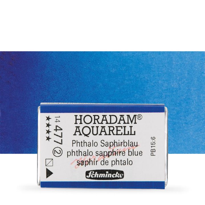 Κύβος ακουαρέλας Schmincke Horadam – 477 Phthalo Sapphire Blue