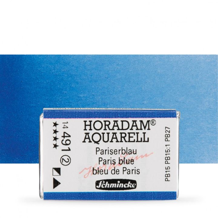 Κύβος ακουαρέλας Schmincke Horadam – 491 Paris Blue