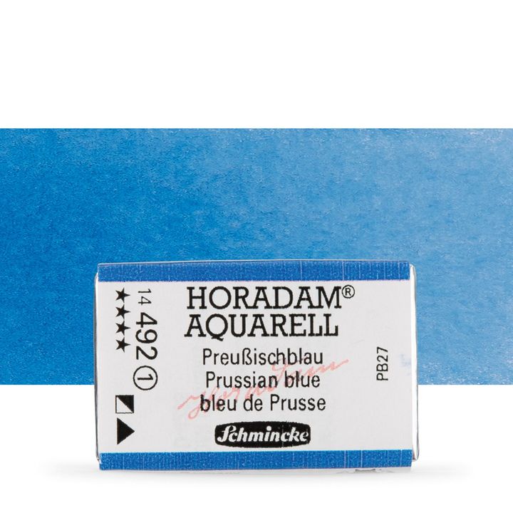 Κύβος ακουαρέλας Schmincke Horadam – 492 Prussian Blue