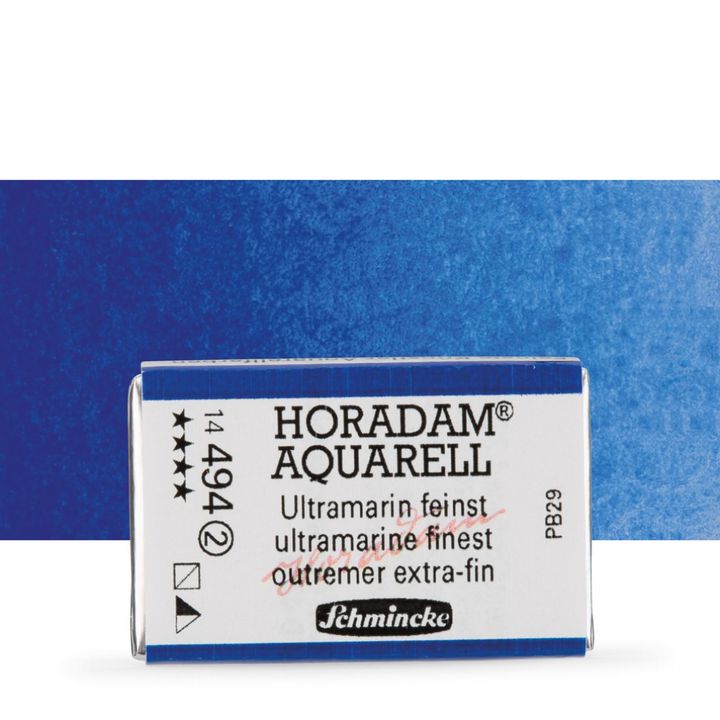 Κύβος ακουαρέλας Schmincke Horadam – 494 Ultramarine Finest