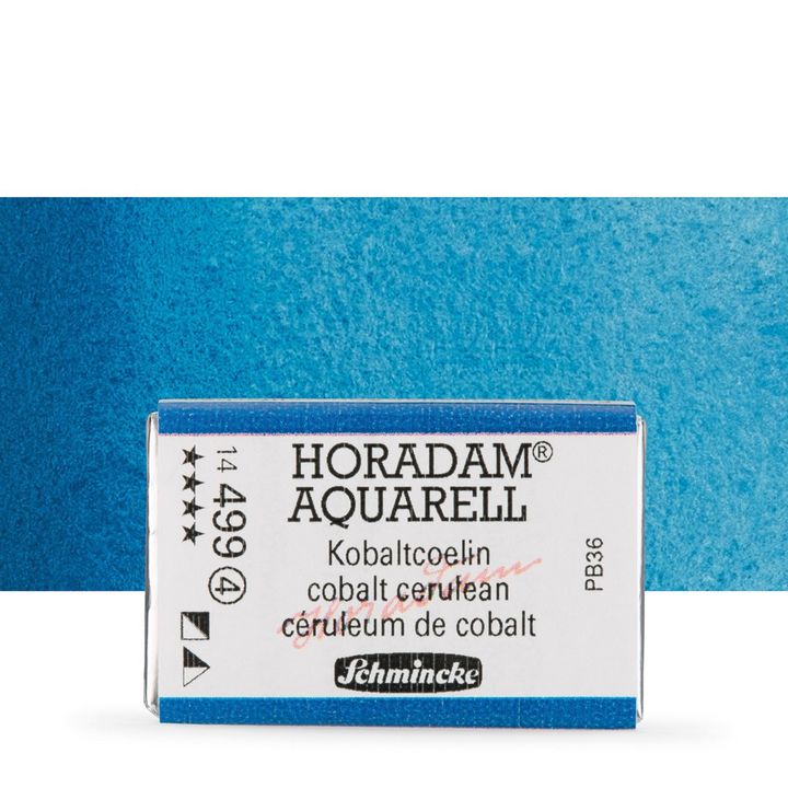 Κύβος ακουαρέλας Schmincke Horadam – 499 Cobalt Cerulean