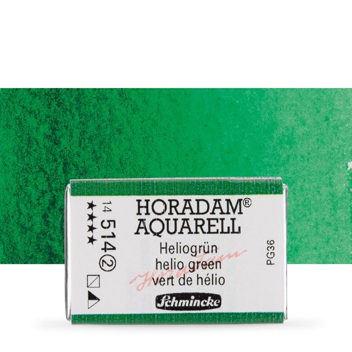 Κύβος ακουαρέλας Schmincke Horadam – 514 Helio Green