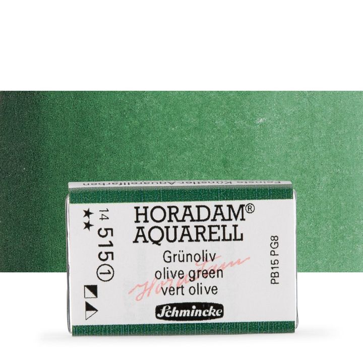 Κύβος ακουαρέλας Schmincke Horadam – 515 Olive Green