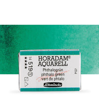 Κύβος ακουαρέλας Schmincke Horadam – 519 Phthalo Green