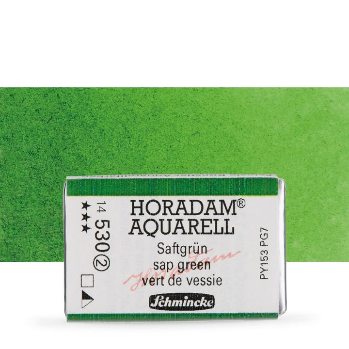 Κύβος ακουαρέλας Schmincke Horadam – 530 Sap Green