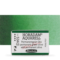 Κύβος ακουαρέλας Schmincke Horadam – 534 Permanent Green Olive