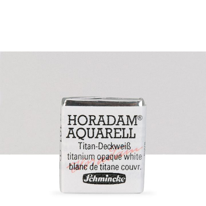 Κύβος ακουαρέλας Schmincke Horadam – 101 Titanium Opaque White