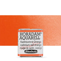 Κύβος ακουαρέλας Schmincke Horadam – 348 Cadmium Red Orange