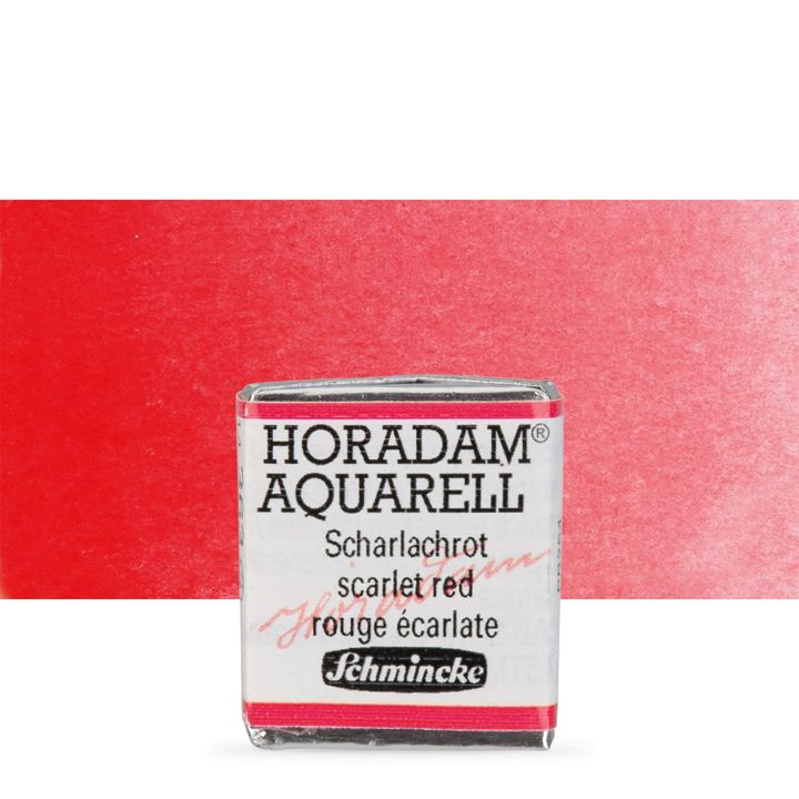 Κύβος ακουαρέλας Schmincke Horadam – 363 Scarlet Red