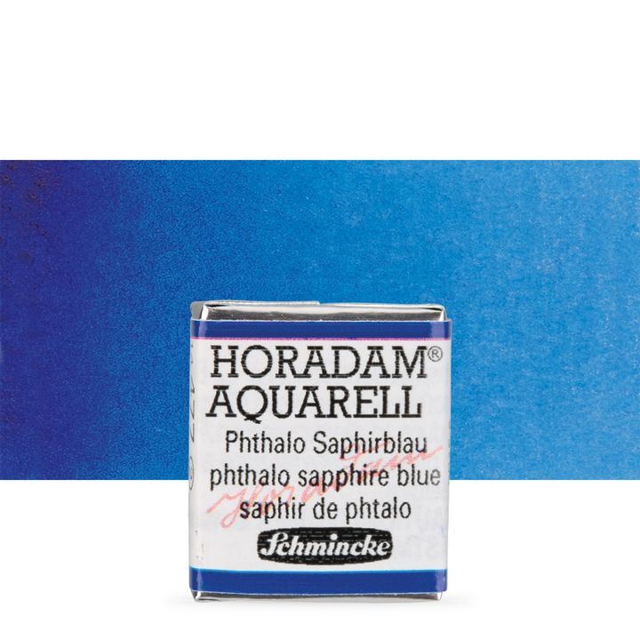 Κύβος ακουαρέλας Schmincke Horadam – 477 Phthalo Sapphire Blue