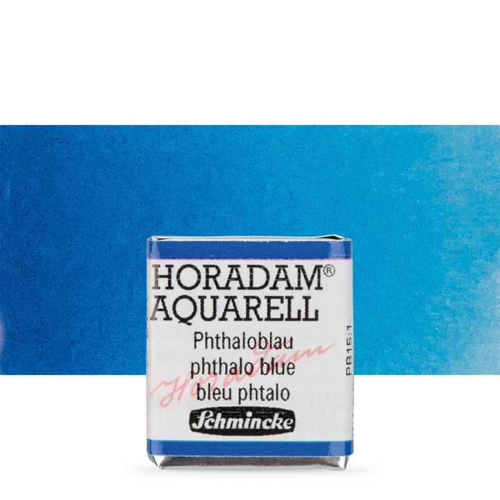 Κύβος ακουαρέλας Schmincke Horadam – 484 Phthalo Blue