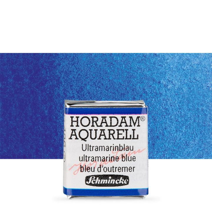 Κύβος ακουαρέλας Schmincke Horadam – 496 Ultramarine Blue