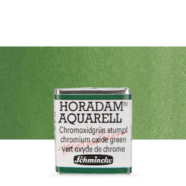Κύβος ακουαρέλας Schmincke Horadam – 512 Chromium Oxide Green