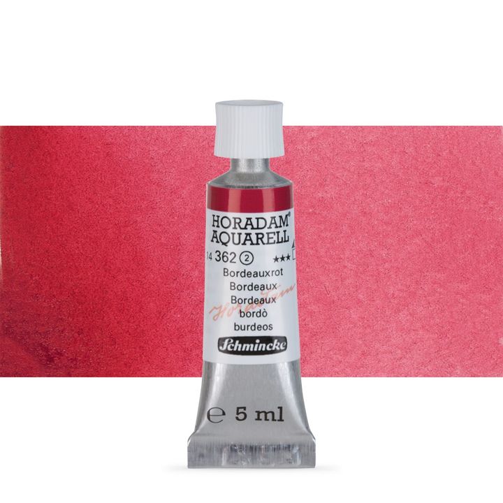 Χρώματα ακουαρέλας Schmincke Horadam σε σωληνάριο 5 ml – 362 Bordeaux