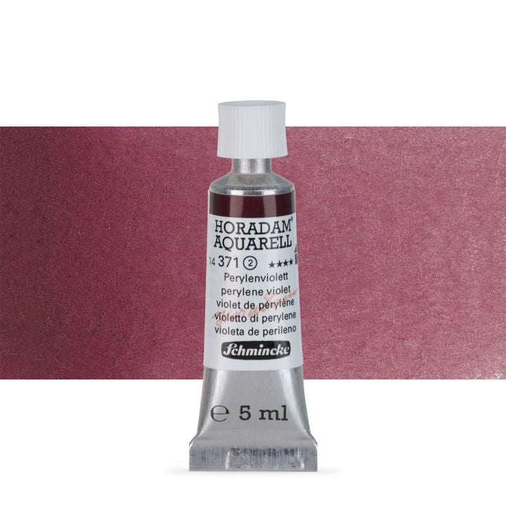 Χρώματα ακουαρέλας Schmincke Horadam σε σωληνάριο 5 ml – 371 Perylene Violet