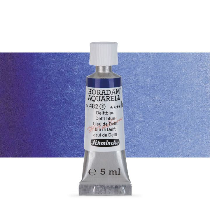 Χρώματα ακουαρέλας Schmincke Horadam σε σωληνάριο 5 ml – 482 Delft Blue