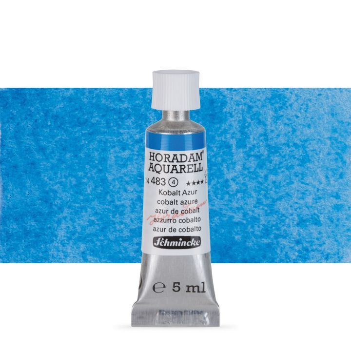 Χρώματα ακουαρέλας Schmincke Horadam σε σωληνάριο 5 ml – 483 Cobalt Azure