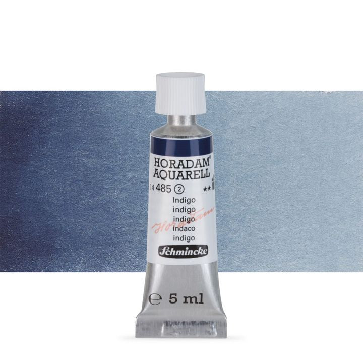 Χρώματα ακουαρέλας Schmincke Horadam σε σωληνάριο 5 ml – 485 Indigo