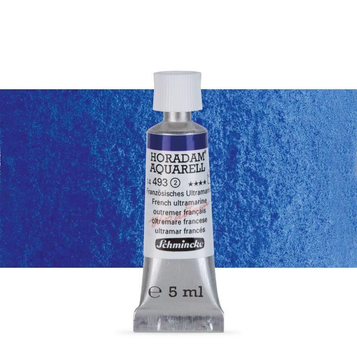 Χρώματα ακουαρέλας Schmincke Horadam σε σωληνάριο 5 ml – 493 French Ultramarine