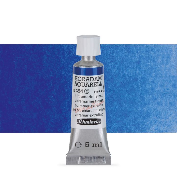 Χρώματα ακουαρέλας Schmincke Horadam σε σωληνάριο 5 ml – 494 Ultramarine Finest