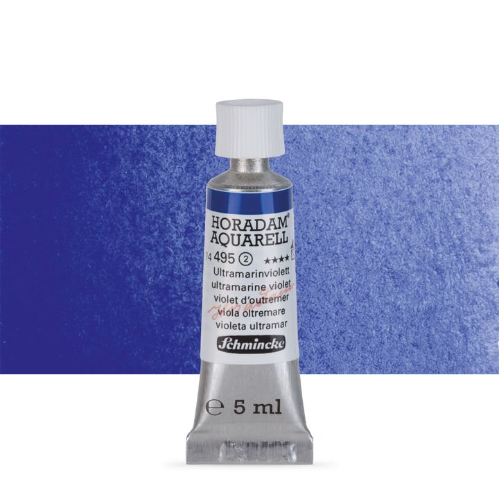 Χρώματα ακουαρέλας Schmincke Horadam σε σωληνάριο 5 ml – 495 Ultramarine Violet