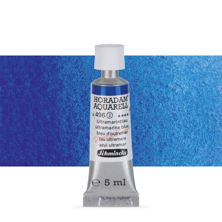 Χρώματα ακουαρέλας Schmincke Horadam σε σωληνάριο 5 ml – 496 Ultramarine Blue