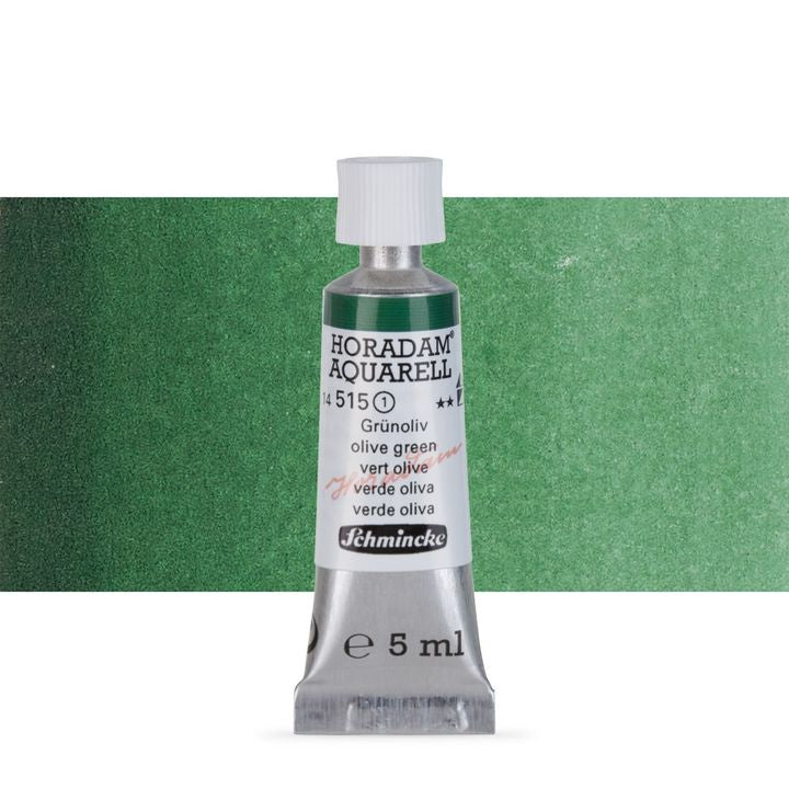 Χρώματα ακουαρέλας Schmincke Horadam σε σωληνάριο 5 ml – 515 Olive Green