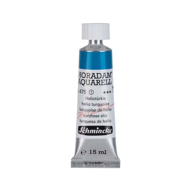 Schmincke Horadam χρώμα ακουαρέλας σε σωληνάριο 15 ml - Onetz – 475 Τυρκουάζ helio