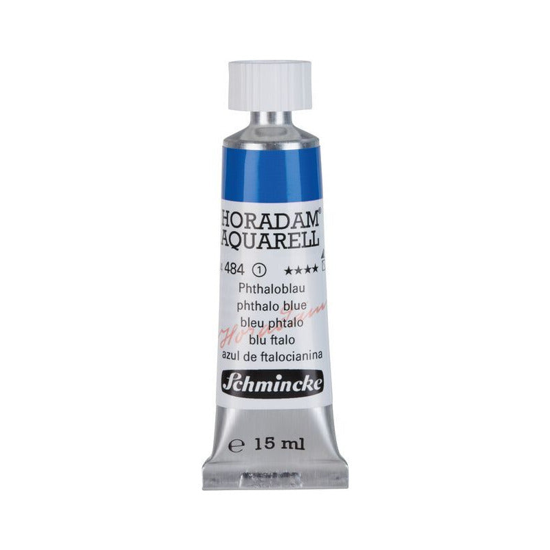 Schmincke Horadam χρώμα ακουαρέλας σε σωληνάριο 15 ml - Onetz – 484 Μπλε φθαλοκυανίνης