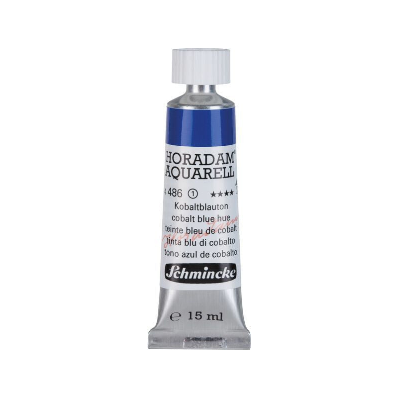 Schmincke Horadam χρώμα ακουαρέλας σε σωληνάριο 15 ml - Onetz – 486 Μπλε κοβαλτίου (απόχρωση)