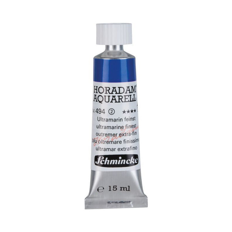 Schmincke Horadam χρώμα ακουαρέλας σε σωληνάριο 15 ml - Onetz – 494 Ουλτραμαρίν εξαιρετικό