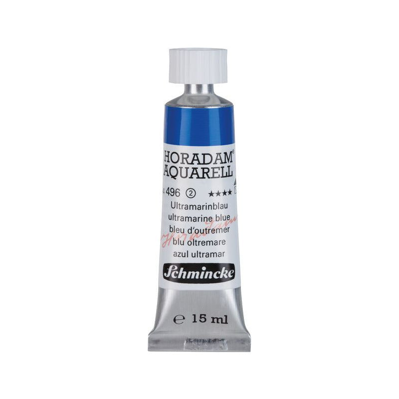 Schmincke Horadam χρώμα ακουαρέλας σε σωληνάριο 15 ml - Onetz – 496 Μπλε ουλτραμαρίν