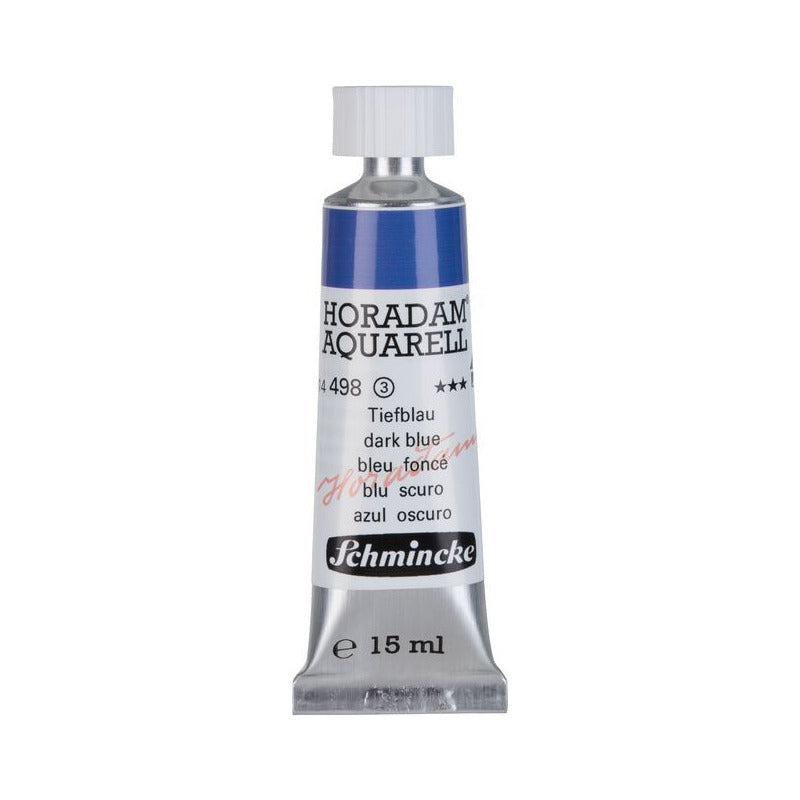 Schmincke Horadam χρώμα ακουαρέλας σε σωληνάριο 15 ml - Onetz – 498 Σκούρο μπλε