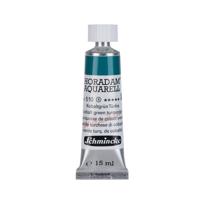 Schmincke Horadam χρώμα ακουαρέλας σε σωληνάριο 15 ml - Onetz – 510 Πράσινο τυρκουάζ κοβαλτίου